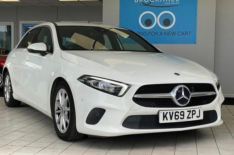 White Used 2019 Mercedes A180 Executive Hatchback | £15,995 (Fair price) - Image 1/1