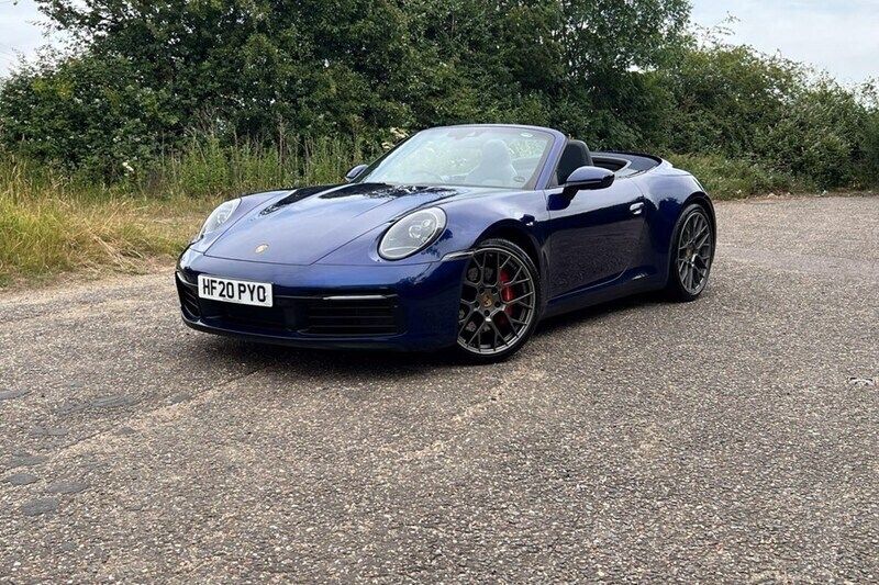 Blue Used 2020 Porsche 911 Carrera 4S Cabriolet | £89,948 (Fair price) - Image 1/1