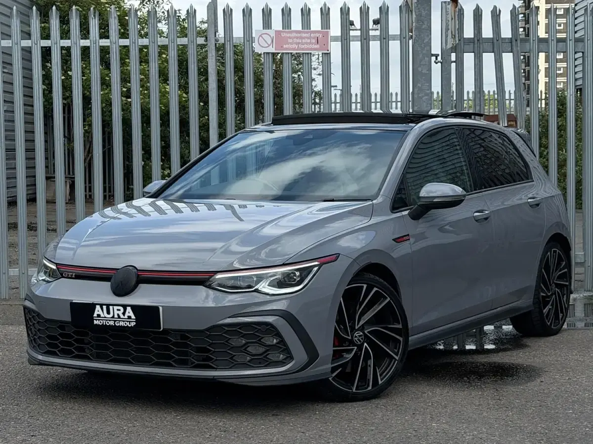 Used VW Golf VII GTI 2021 Grey Hatchback
