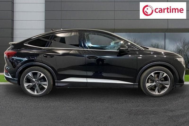 Used Audi Q4 Sportback e-tron S-Line 150 kW (204 HP) 2023 Black SUV