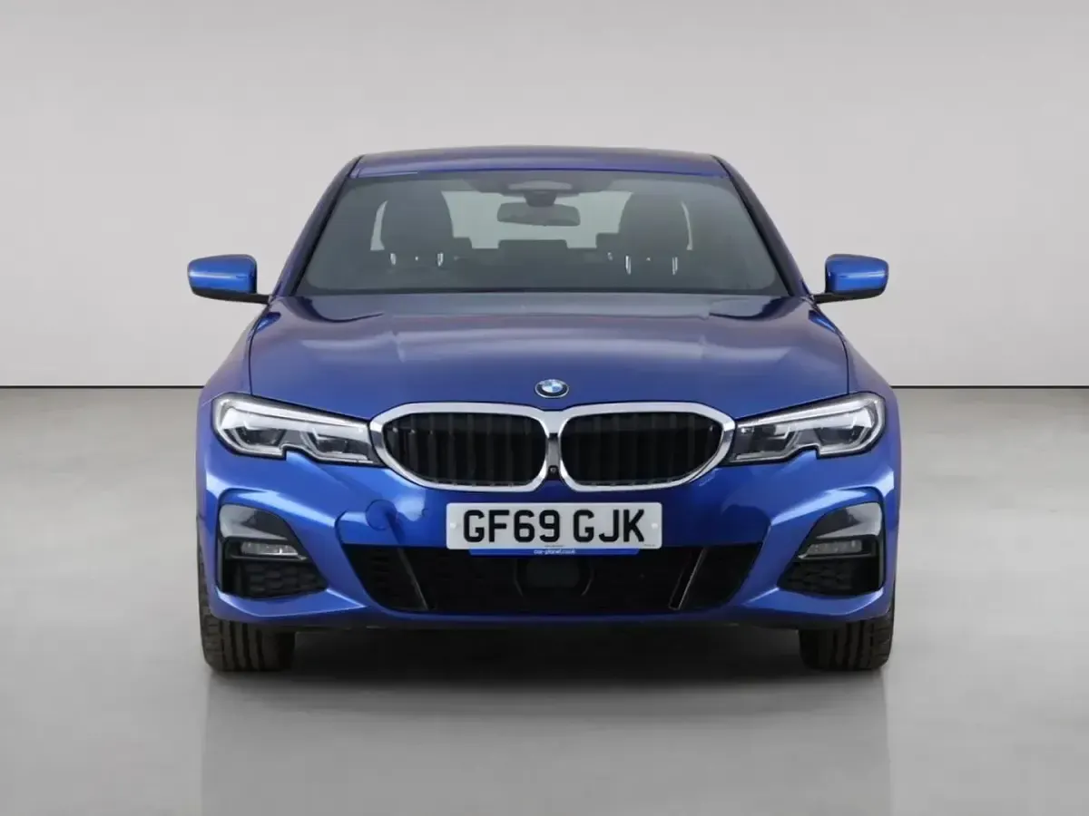 Used BMW 330e M Sport 292 HP (214 kW) 2019 Blue Sedan