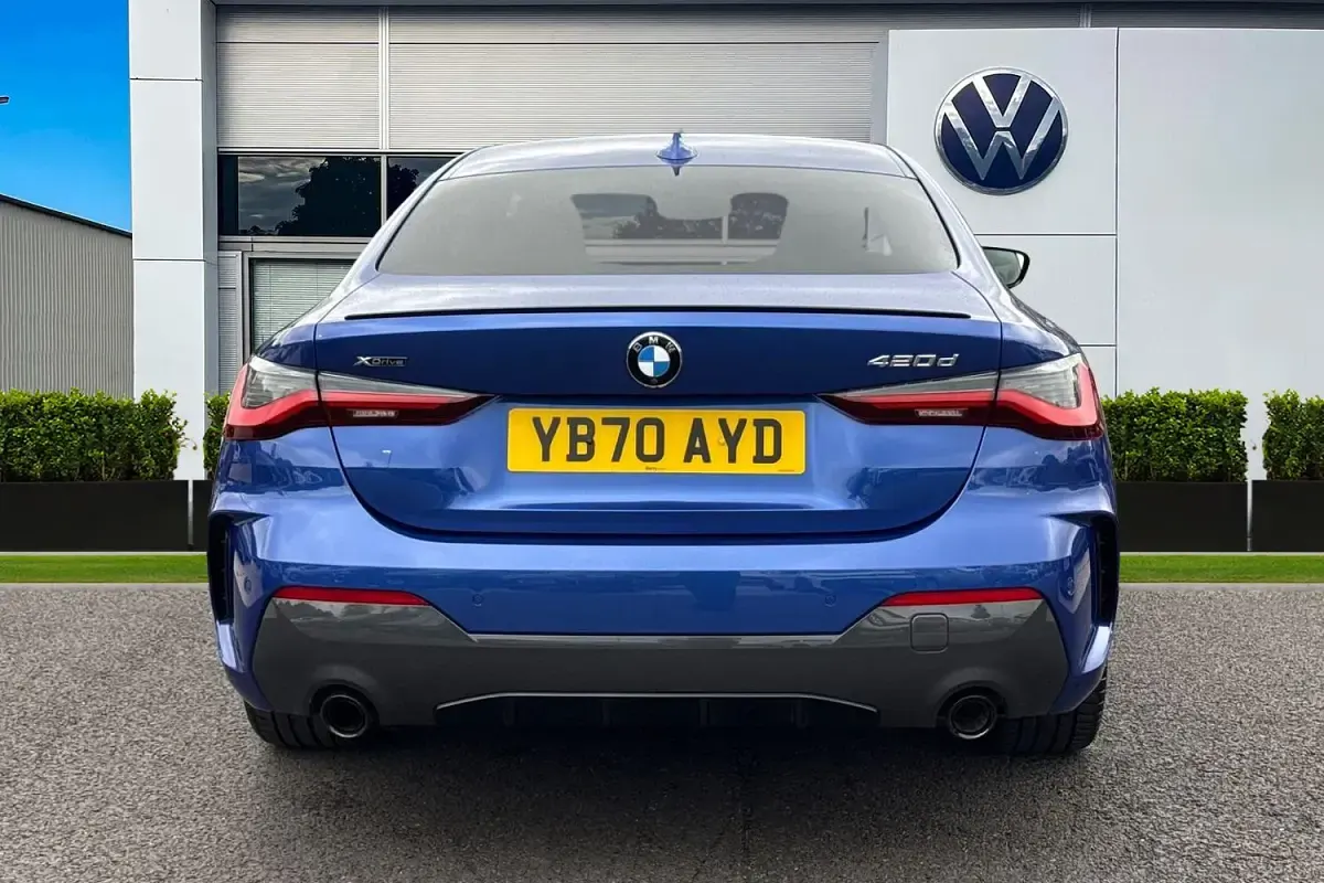 Used BMW 420 M Sport 190 HP (139 kW) 2020 Blue Coupe
