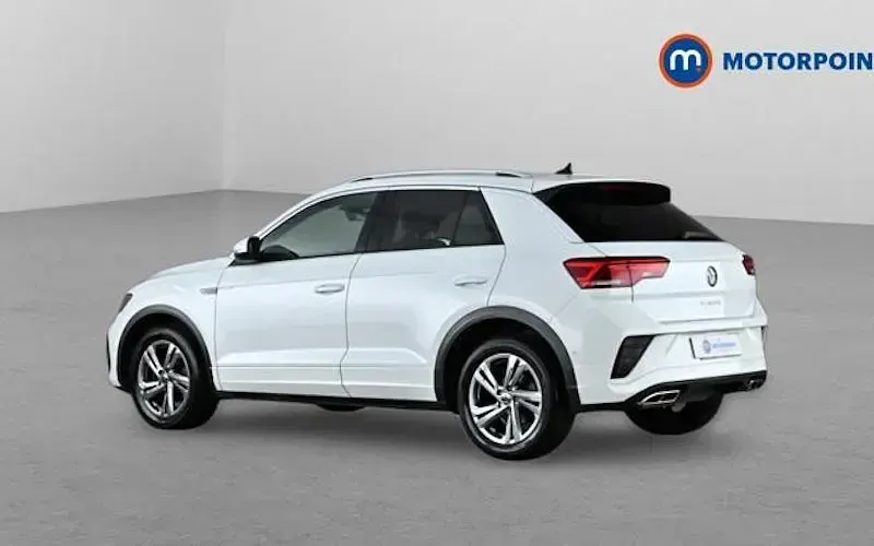 Used VW T-Roc R-line 150 HP (110 kW) 2024 White SUV