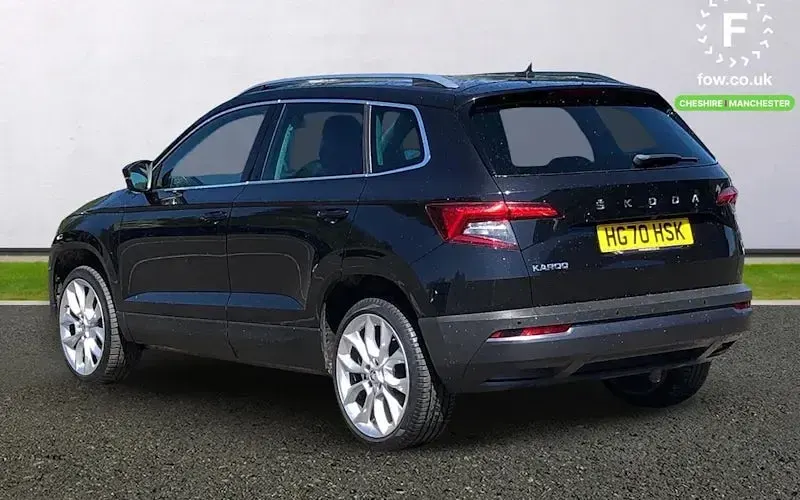 Used Skoda Karoq SE L 150 HP (110 kW) 2021 Black SUV