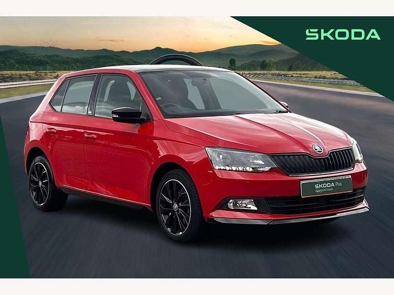 Red Used 2018 Skoda Fabia Monte Carlo Hatchback | £9,600 (Fair price) - Image 1/3
