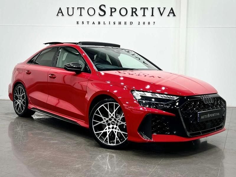 Red Used 2025 Audi RS3 Sport Sedan | £57,990 - Image 1/3