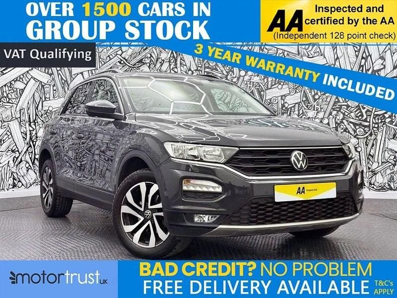 Usado VW T-Roc Active 110 HP (80 kW) 2022 Cinzento SUV