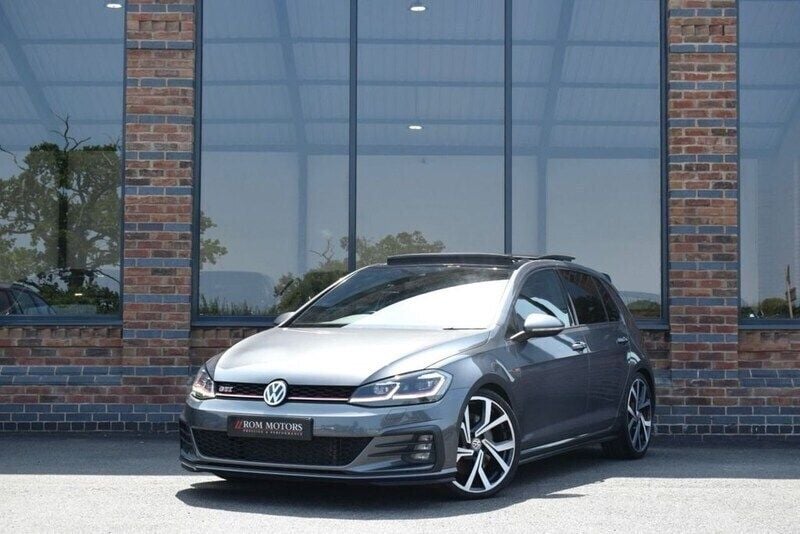 Grey Used 2019 VW Golf VII GTI Hatchback | £21,499 (Fair price) - Image 1/4