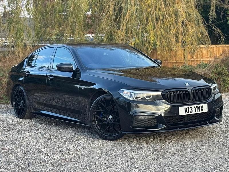 Black Used 2018 BMW 520 M Sport Sedan | £17,699 (Good price) - Image 1/3