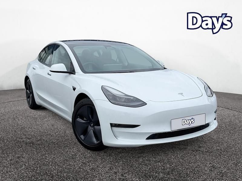 Used Tesla Model 3 Long Range AWD 366 kW (498 HP) 2021 White Sedan