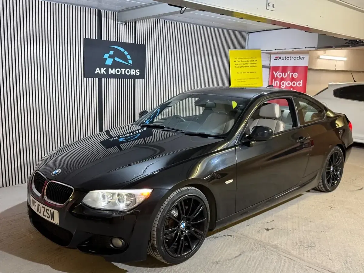 Used BMW 320 M Sport 167 HP (122 kW) 2010 Black Coupe