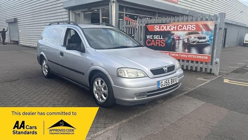 Silver Used 2005 Vauxhall Astra Sportive Van | £995 (Good price) - Image 1/4