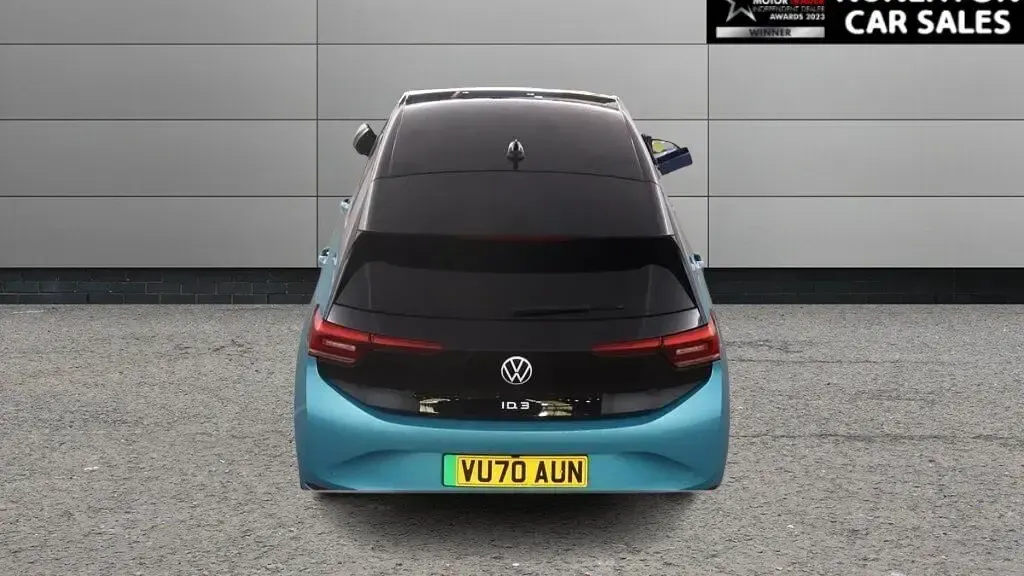 Used VW ID.3 Pro 150 kW (204 HP) 2020 Turquoise Hatchback