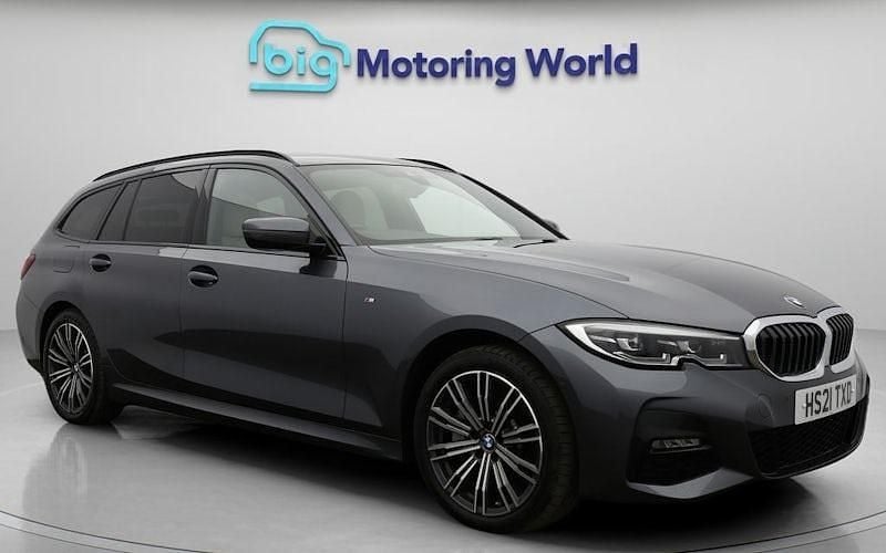 Used 2021 BMW 330e M Sport Estate | £19,200 (Good price) - Image 1/4