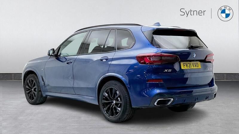 Used BMW X5 M Sport 282 HP (207 kW) 2021 Blue SUV