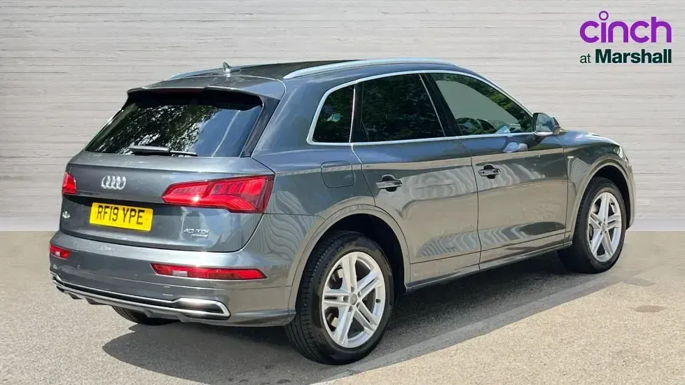 Used Audi Q5 S-Line 190 HP (139 kW) 2019 Grey SUV