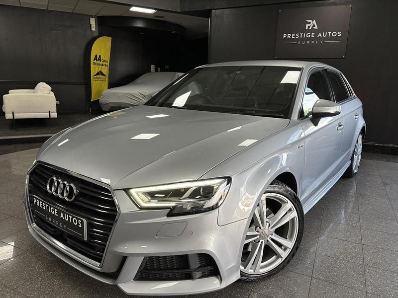 Used Audi A3 Sportback S-Line 150 HP (110 kW) 2017 Silver Hatchback