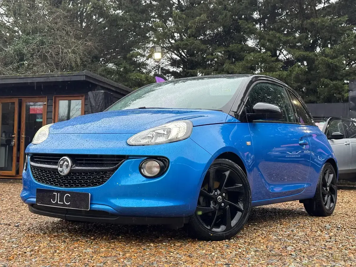 Used Vauxhall Adam S 70 HP (51 kW) 2016 Blue Hatchback