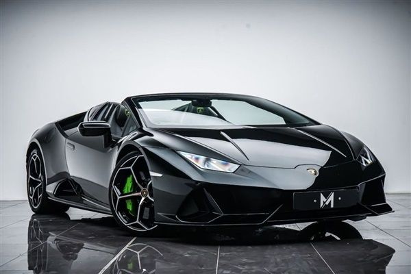 Black Used 2020 Lamborghini Huracán Cabriolet | £194,995 - Image 1/4