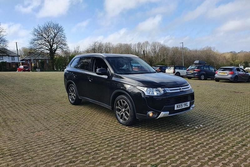 Used Mitsubishi Outlander 2015 Black SUV