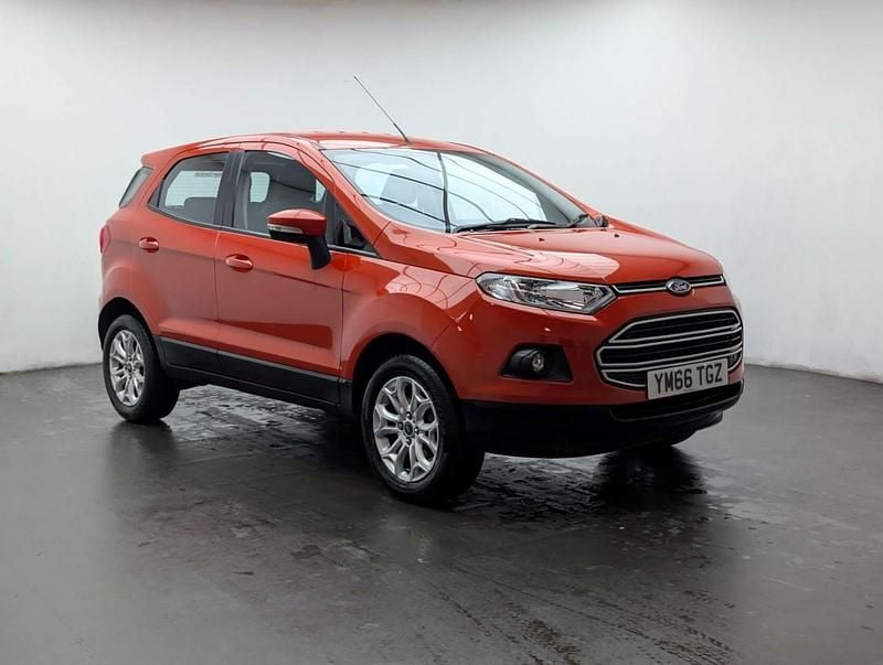 Used Ford Ecosport Zetec 2017 Red SUV