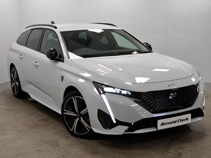 White New 2025 Peugeot 308 GTi Estate | £26,998 (Good price) - Image 1/4