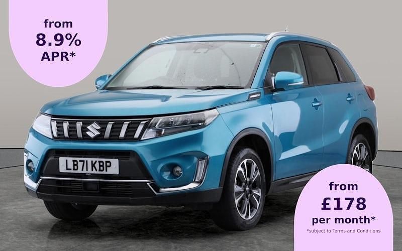 Turquoise Used 2020 Suzuki Vitara SZ5 SUV | £13,990 (Good price) - Image 1/1