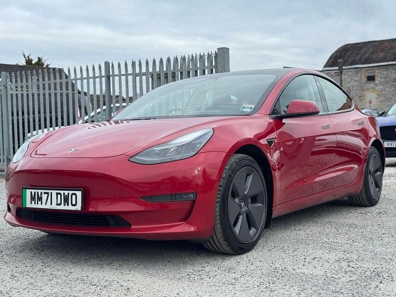 Used Tesla Model 3 Long Range AWD 366 kW (498 HP) 2022 Red Sedan
