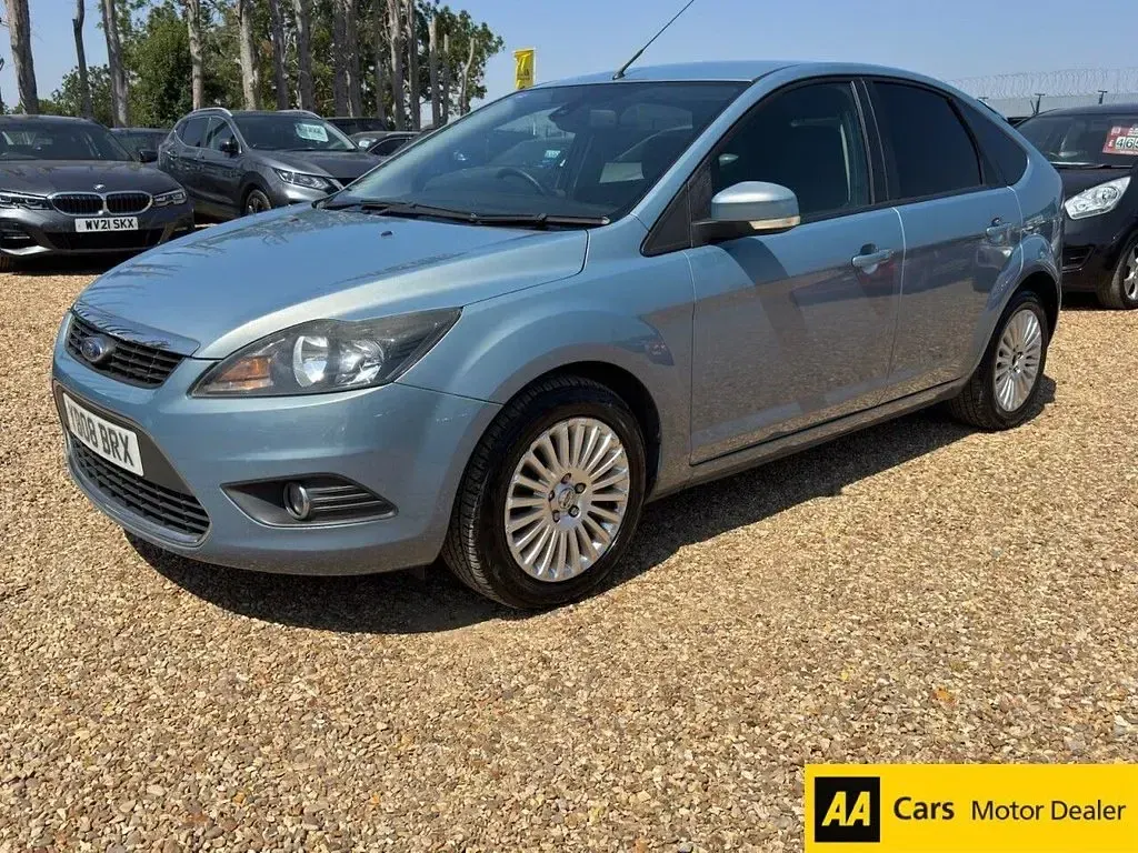 Used Ford Focus Titanium 100 HP (73 kW) 2008 Blue Hatchback