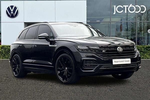 Black Used 2021 VW Touareg Black Edition SUV | £38,250 (Fair price) - Image 1/4