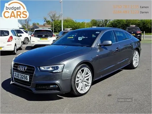 Używany Audi A5 S-Line 2015 Szary Coupe