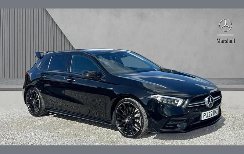 Used Mercedes A35 AMG Premium Plus 306 HP (225 kW) 2022 Black Hatchback