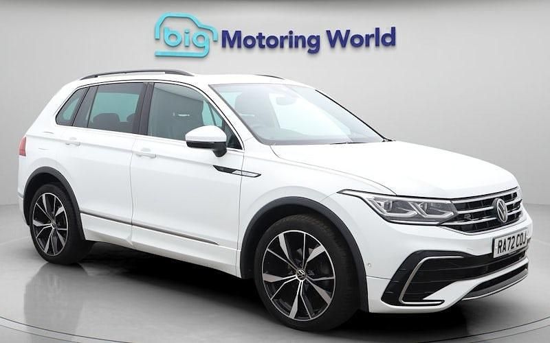 Used VW Tiguan R-line 150 HP (110 kW) 2023 White SUV