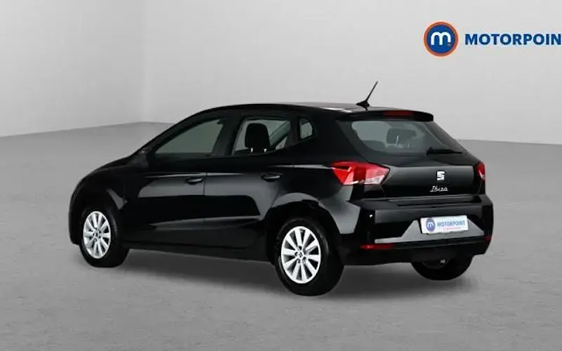 Used Seat Ibiza SE 95 HP (69 kW) 2024 Black Hatchback