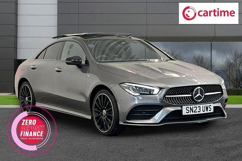 Used Mercedes CLA250e AMG Line Premium Plus 2023 Grey Sedan