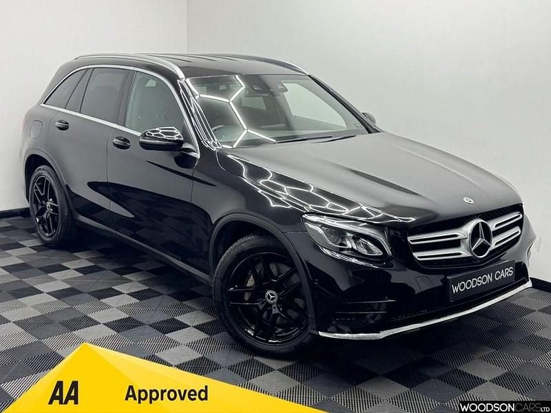 Used Mercedes GLC220 AMG line 170 HP (125 kW) 2018 Black SUV