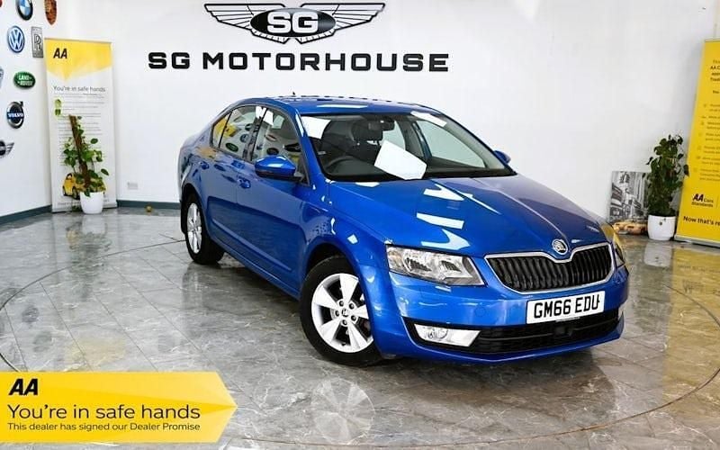 Blue Used 2017 Skoda Octavia SE L Hatchback | £11,395 (Fair price) - Image 1/4