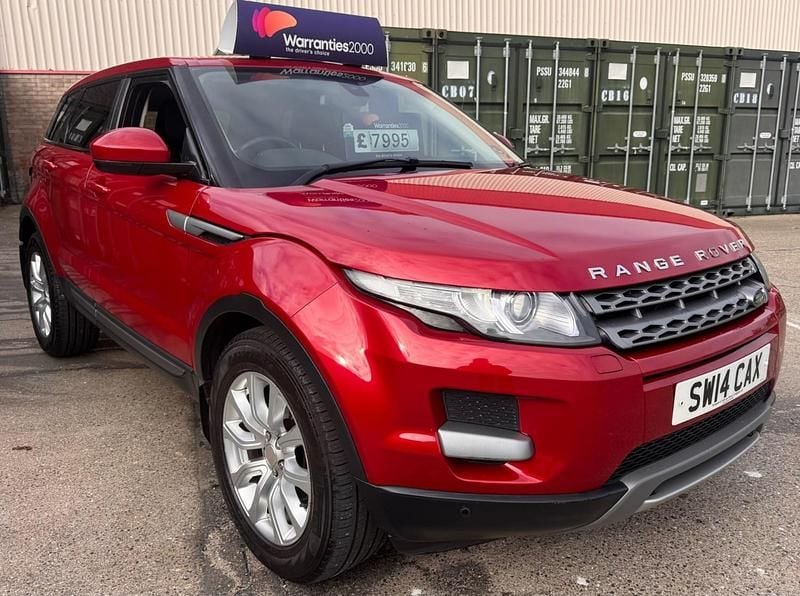 Used Land Rover Range Rover evoque Pure 190 HP (139 kW) 2014 Red SUV