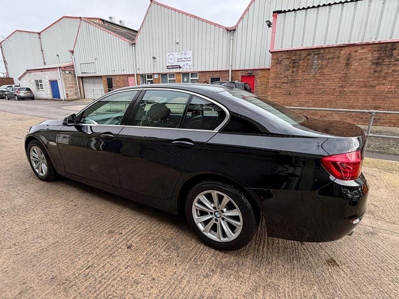 Used BMW 518 Impressive 2014 Black Sedan