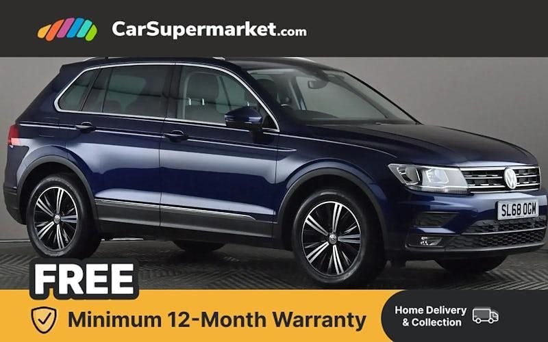 Used VW Tiguan SE 150 HP (110 kW) 2018 Blue SUV