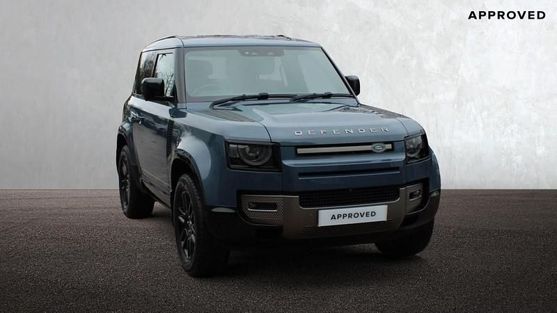 Blue Used 2021 Land Rover Defender Dynamic Estate | £45,750 (Super price) - Image 1/4