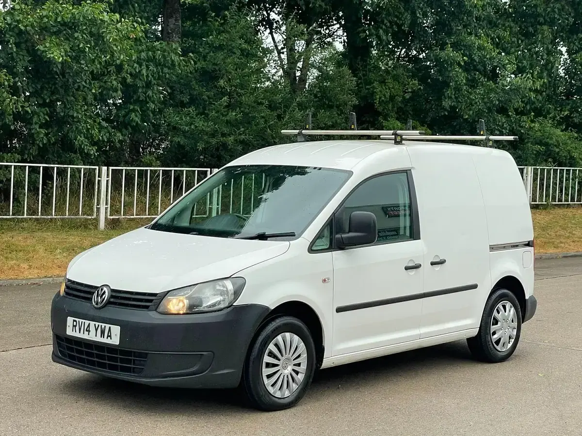 Used VW Caddy Startline 75 HP (55 kW) 2014 White MPV