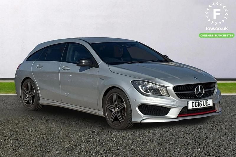 Silver Used 2016 Mercedes CLA250 AMG Sedan | £13,899 (Good price) - Image 1/3