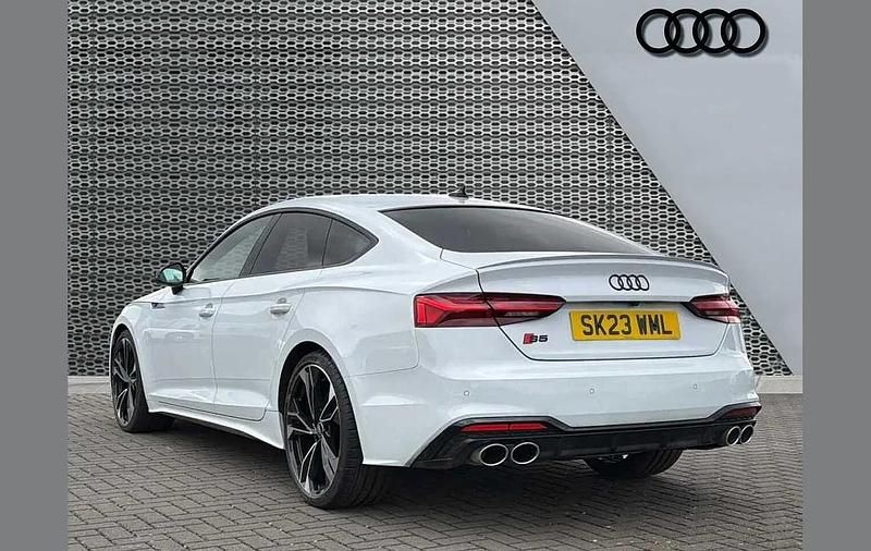 Used Audi S5 Black Edition 336 HP (247 kW) 2023 White Coupe