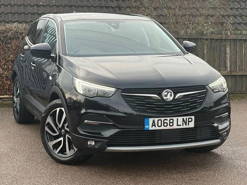 Used Vauxhall Grandland X Elite 120 HP (88 kW) 2018 Black SUV