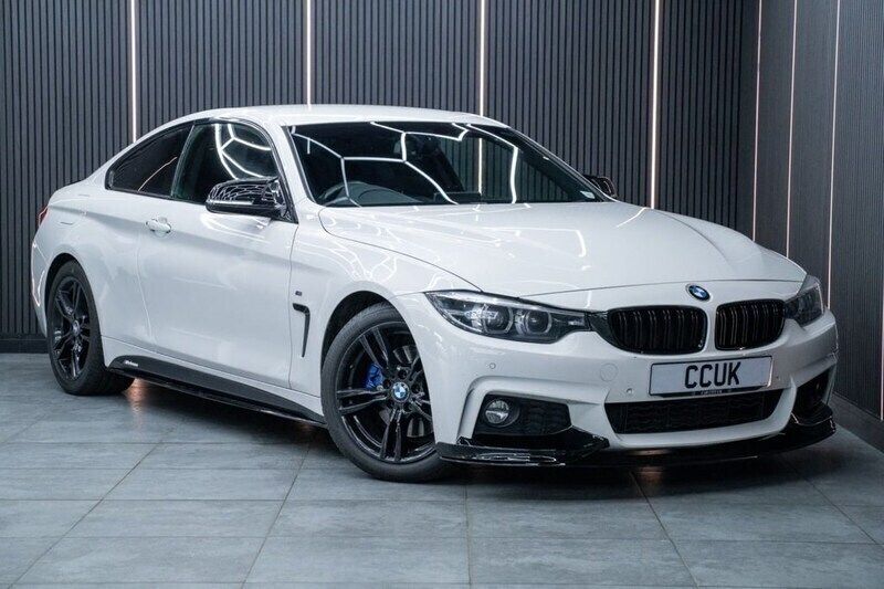 White Used 2017 BMW 430 M Sport Coupe | £16,290 (Fair price) - Image 1/4