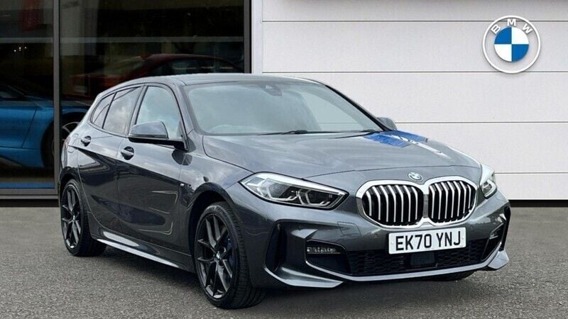 Used BMW 118 M Sport 140 HP (102 kW) 2020 Grey Hatchback