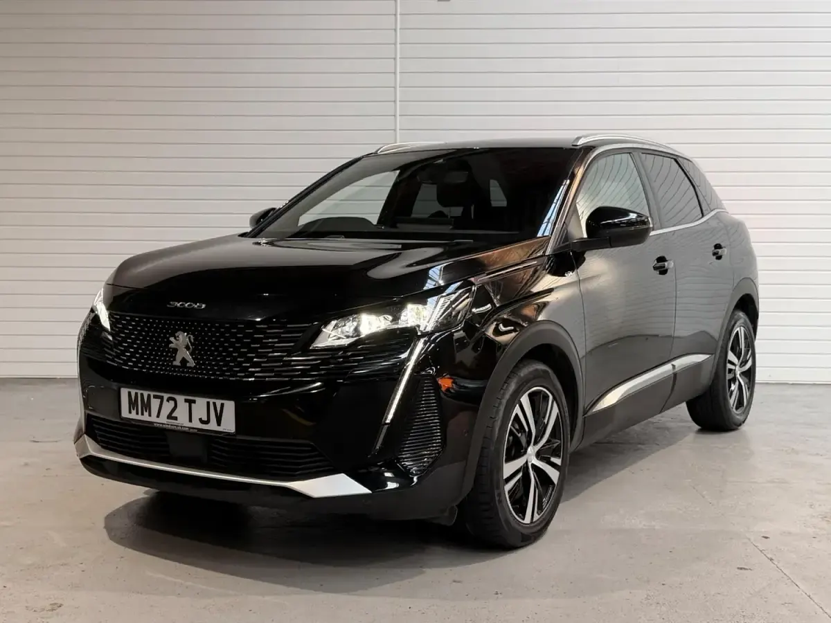 Used Peugeot 3008 GT-line 131 HP (96 kW) 2022 Black SUV
