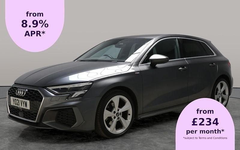 Used 2024 Audi A3 Sportback S-Line Hatchback | £17,605 (Super price) - Image 1/2