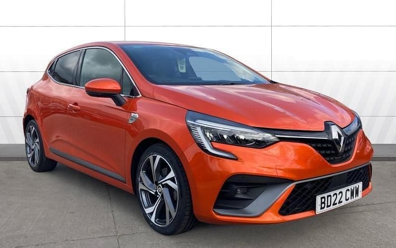 Used Renault Clio V RS Line 140 HP (102 kW) 2022 Orange Hatchback